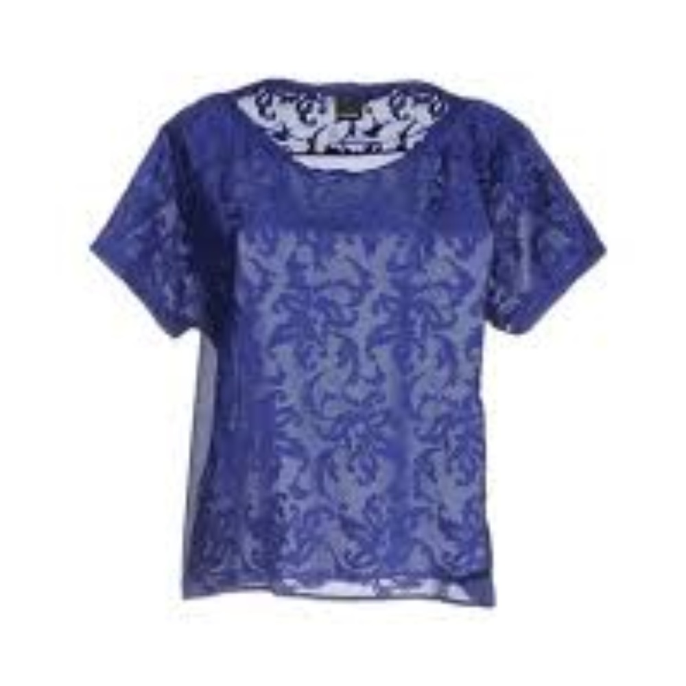 New with tags. Pinko Blue Blouse. Size S